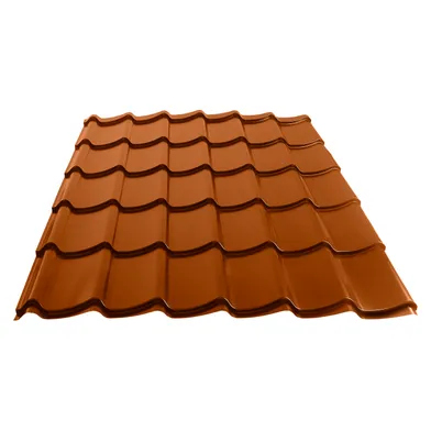 Takplåt Regent, Brunröd - 1150 mm