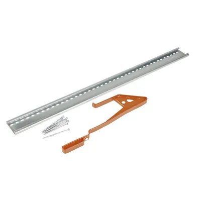 Säkerhetskrok f. livlina Tegelröd