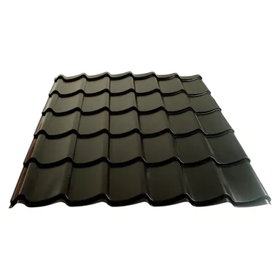 Takplåt Regent, Svart - 1150 mm