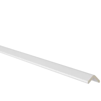 Hörnlist vitmålad furu 21x21 mm, 2700 mm