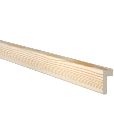 Klackfoder obehandlad furu, klack 12 mm 21x43 mm, Löpmeter