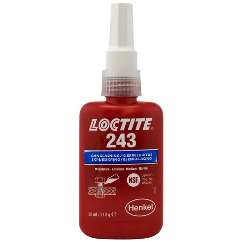 Gänglåsning medelstark Loctite 243 5 ml