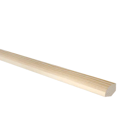 Kvartstav obehandlad furu 21x21 mm, Löpmeter