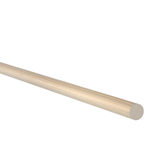 Rundstav obehandlad furu 27 mm, 1000 mm