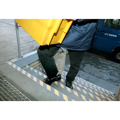 Halkskyddstejp 50 mm, 15 m, Gul/Svart