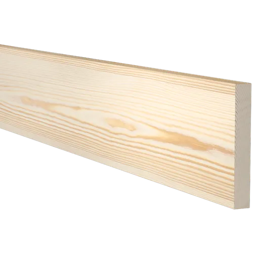 Planhyvlad obehandlad furu 21 mm 21x143 mm, Löpmeter