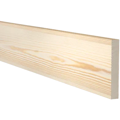 Planhyvlad obehandlad furu 21 mm 21x143 mm, Löpmeter