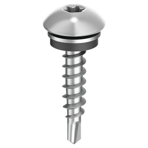 Fasadskruv för trä, C3 4,8x35 mm, Svart, 250 st/frp