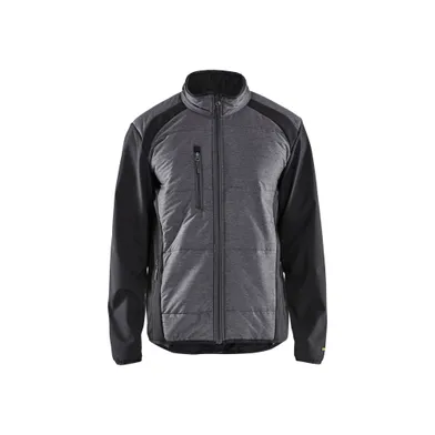 Hybridjacka, Svart/Mörkgrå Strl. XL