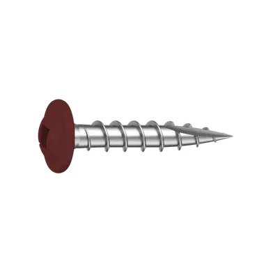 Fönsterbleckskruv rostfri, A4:C5 3,5X20 mm, Oxidröd, 500 st/frp