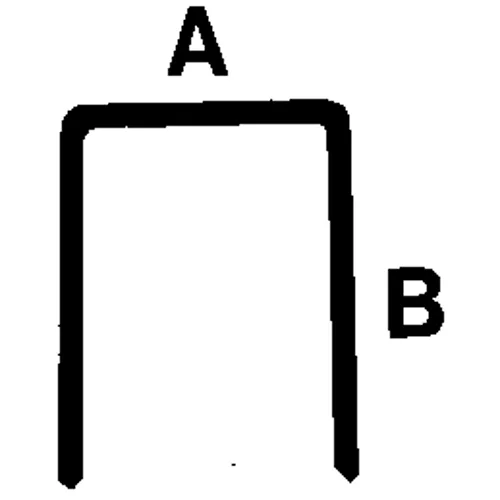 Häftklammer Nr 140 10 mm, 5000 st/frp