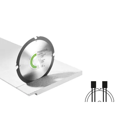 Diamantsågklinga Abrasive materials, 160/2,2/20 mm, 4T