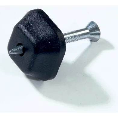 Stålspik med bricka 30 mm, 100 st/ask