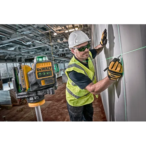 Krysslinjelaser X3 DCE089D1G Grön 12 V