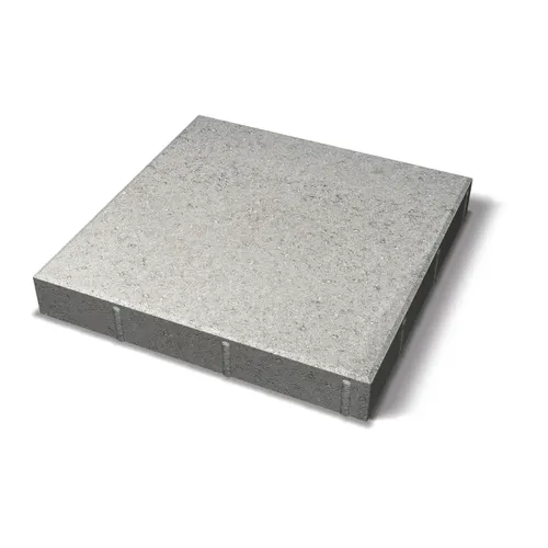 Markplatta Slät Helplatta 350x350x60 mm, Grå