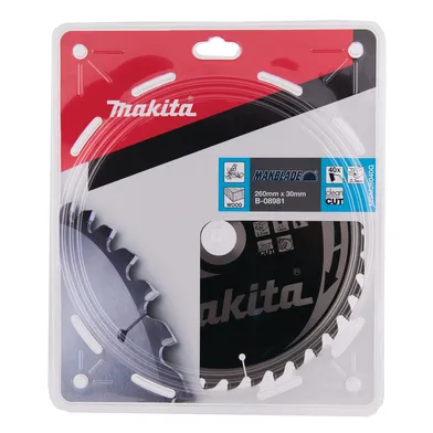 Sågklinga Kap-/Gersåg Trä HM 260/30 mm, 40T