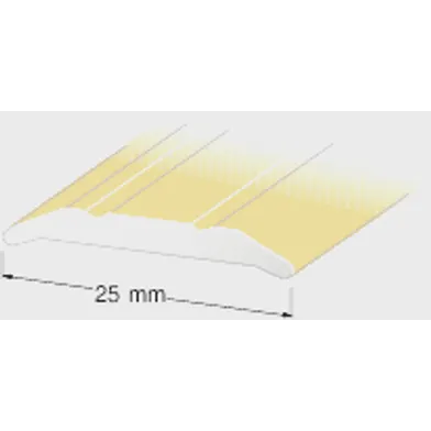 Skarvlist 25 mm 100 cm, Guld, Nr 4