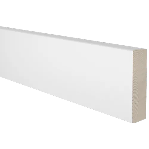 Salningslist vitmålad furu 21x95 mm, 2200 mm