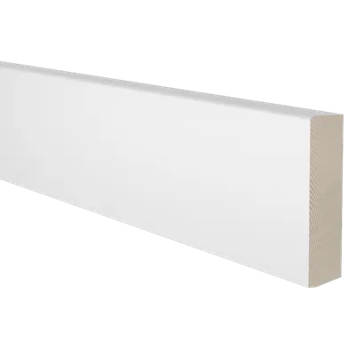 Salningslist vitmålad furu 21x95 mm, 2200 mm