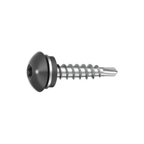 Fasadskruv för trä, C3 4,8x35 mm, Svart, 250 st/frp