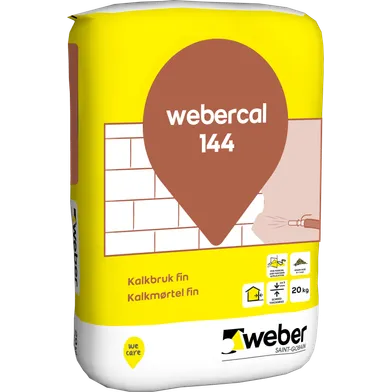Kalkbruk 144 Fin 20 kg