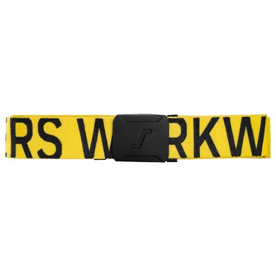 Bälte 9004 Logo 40 mm, Gul/Svart