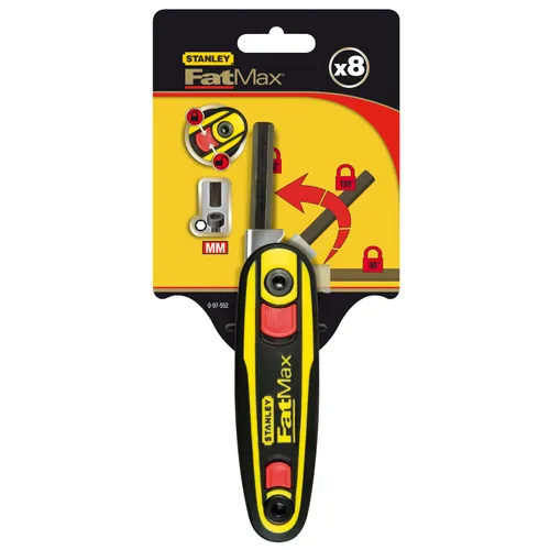 Insexnyckelset m. spärr Fatmax 8 storlekar (1,5-8 mm)