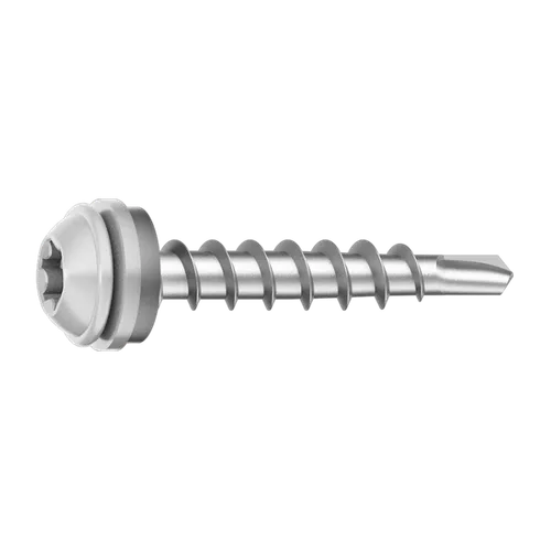 Vindskiveskruv, C3 4,5x28 mm, Silvermetallic, 500 st/frp