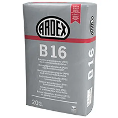Betongreparationsbruk B 16 Grå, 20 kg