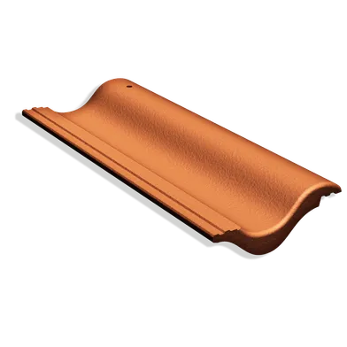 Halvpanna Palema Candor Tegelröd