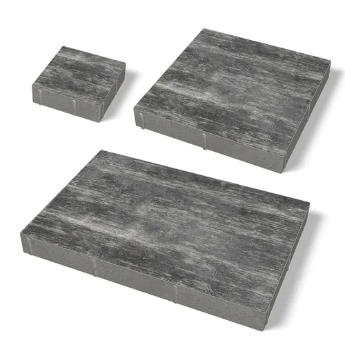 Markplatta City Stormix Grå/Vit/Rost-mix