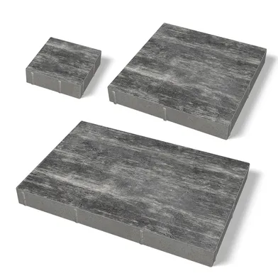 Markplatta City Stormix Grå/Vit/Rost-mix