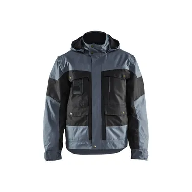 Vinterjacka 4886, Svart/Grå Strl. XL