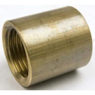 Muff inv. gänga r25, mässing