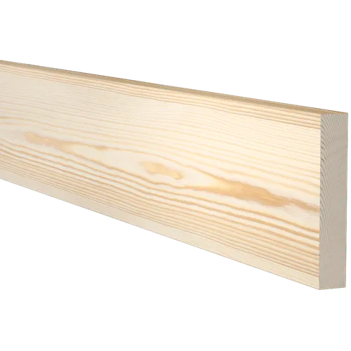 Planhyvlad obehandlad furu 21 mm 21x118 mm, Löpmeter