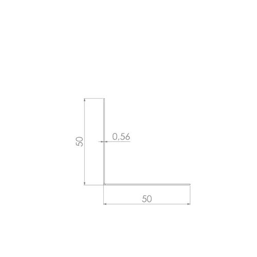 VH Variabel Hörnprofil 3000 mm
