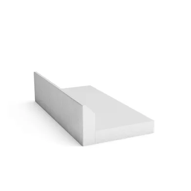 L-element rakt S200 Fiberbetong H300x1200x600 mm