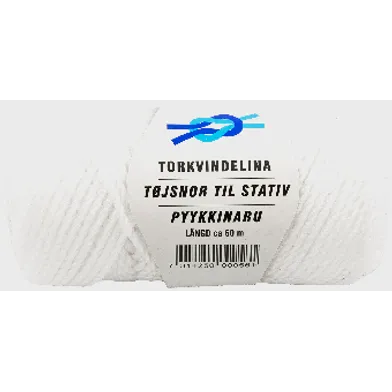 Tvättlina Greppet vit Ø 4,0 mm