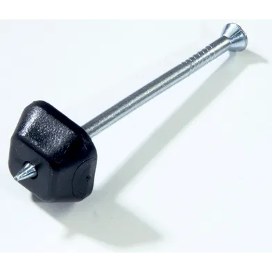 Stålspik med bricka 60 mm, 100 st/ask