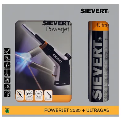 Blåslampa Powerjet 253501 Professional F. P2000-flaska