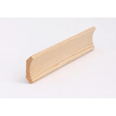 Hålkälslist obehandlad furu 15x33 mm, Löpmeter