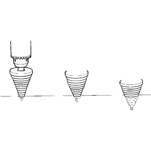Koniskt plåtborr Multicut HSS MC5 m