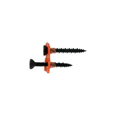 Plyfaskruv för stål, bandad 3,9x25 mm, Svartfosfaterad, 1000 st/frp