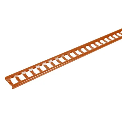 Profildurksräcke 2,4 m, Tegelröd