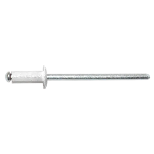 Blindnit Aluminium/Stål standard 3,2x8,0 mm, Vit, 1000 st/frp