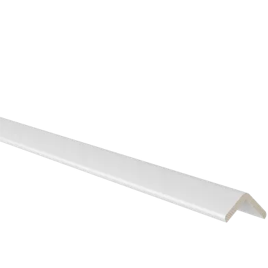 Hörnlist vitmålad furu 27x27 mm, 2700 mm