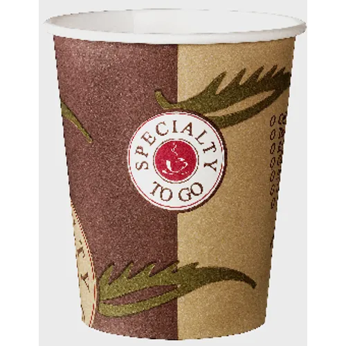 Varmdrycksbägare papper Hot Cup 25 cl, 80-pack