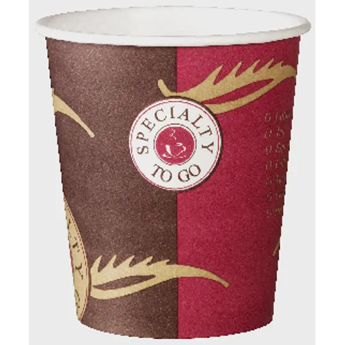 Varmdrycksbägare papper Hot Cup 25 cl, 80-pack