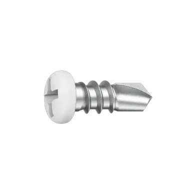 Nitskruv borrande C3 3,5x9,5 mm, Vit, 1000 st/frp