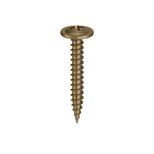 Montageskruv m. vass spets, C4 4,2x25 mm, 500 st/frp